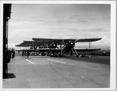 Aircraft operating from HMS Ark Royal: Bi planes ready for take off