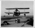 Aircraft operating from HMS Ark Royal: possibly a Walrus seaplane