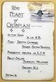Menu Card Feast of Crispian 29th November 1918