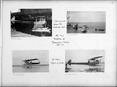 Cdr Oliver Schwann RNAS Album; Beginning of seaplane trials, 1911.