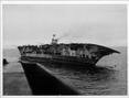 HMS Ark Royal listing after being torpedoed 13.11.1941