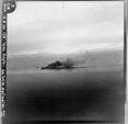 HMS Ark Royal aerial shot after being torpedoed 